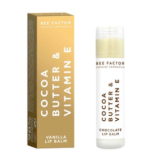 Bee Factor - Lip Balm Cacao Butter Vanilla with Honey and Vitamin E 5ml - ALTERhubs The Wellness Store