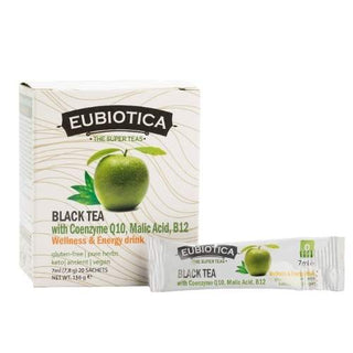 Eubiotica - Black Tea with CoQ10, Malic Acid and B12 20sackets - ALTERhubs The Wellness Store