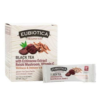 Eubiotica - Black Tea with Echinacea, Reishi and Vit C 20sackets - ALTERhubs The Wellness Store