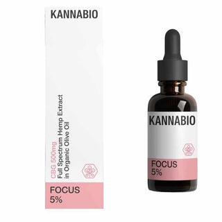 Kannabio - Focus 5% CBG (500mg/10ml) - ALTERhubs The Wellness Store