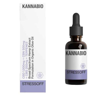 Kannabio - Stressoff CBD+CBG+CBN (1,750mg/10ml) - ALTERhubs The Wellness Store