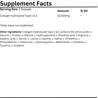 Natural Vitamins - Collagen 10.000mg Pure Peptide 300g - ALTERhubs - The Wellness Store