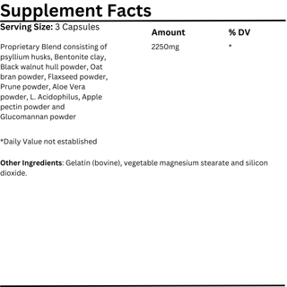 Natural Vitamins - Natural Multi Fiber Complex 45/90 Capsules - ALTERhubs - The Wellness Store