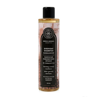 Simply Herbal - Everyday Shampoo Sandalwood 250ml - ALTERhubs - The Wellness Store
