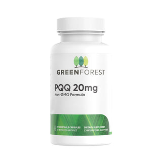 Green Forest - PQQ 20mg 30/60 Capsules - ALTERhubs The Wellness Store