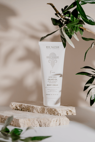 Bee Factor - Body Cream Greek Remedies with Organic Extra Virgin Olive Oil 200ml - ALTERhubs - The Wellness Store