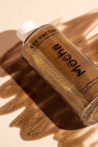 Bee Factor - Shimmering Body Milk Glow Up Mocha 100ml - ALTERhubs - The Wellness Store
