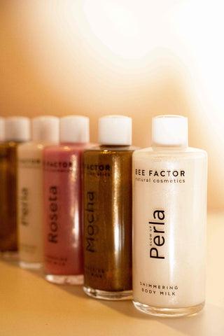 Bee Factor - Shimmering Body Milk Glow Up Roseta 100ml - ALTERhubs - The Wellness Store