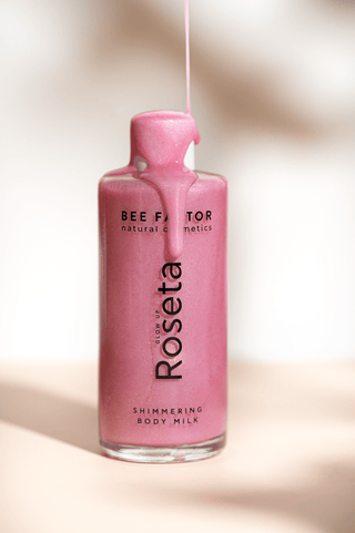 Bee Factor - Shimmering Body Milk Glow Up Roseta 100ml - ALTERhubs - The Wellness Store