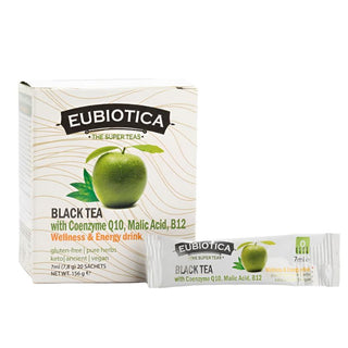 Eubiotica - Black Tea with CoQ10, Malic Acid and B12 20sackets - ALTERhubs The Wellness Store