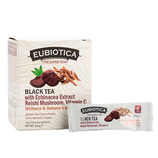 Eubiotica - Black Tea with Echinacea, Reishi and Vit C 20sackets - ALTERhubs The Wellness Store