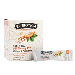 Eubiotica - Green Tea with Ginseng 112 20sachets - ALTERhubs The Wellness Store