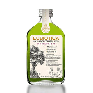 Eubiotica - Polyphenolic Olive Oil 100% with Milk Thistle Oil 280ml - ALTERhubs The Wellness Store