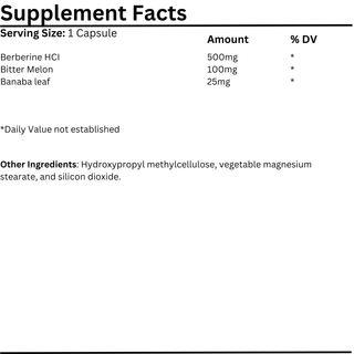 Green Forest - Berberine Complex 500mg 60 Capsules - ALTERhubs The Wellness Store