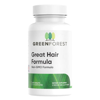 Green Forest - Great Hair Formula 30/60 Capsules - ALTERhubs The Wellness Store