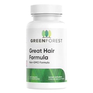 Green Forest - Great Hair Formula 30/60 Tablets - ALTERhubs - The Wellness Store