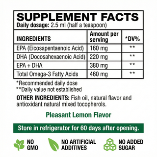 Green Forest - Omega 3 kids 150 ml - ALTERhubs The Wellness Store