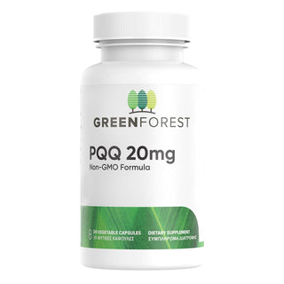 Green Forest - PQQ 20mg 30/60 Capsules - ALTERhubs The Wellness Store