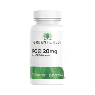 Green Forest - PQQ 20mg 30/60 Capsules - ALTERhubs The Wellness Store