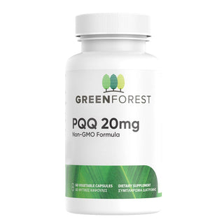 Green Forest - PQQ 20mg 30/60 Capsules - ALTERhubs - The Wellness Store