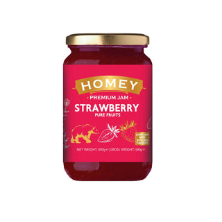 Homey - Jam Strawberry 400g - ALTERhubs The Wellness Store