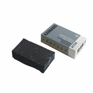 Kannabio - Active Handmade Soap with Activated Charcoal 105g - ALTERhubs The Wellness Store