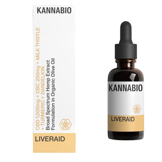 Kannabio - Liveraid CBD+CBC (1,250mg/10ml) - ALTERhubs The Wellness Store