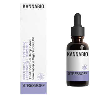 Kannabio - STRESSOFF CBD+CBG+CBN (1,750mg/10ml) - ALTERhubs The Wellness Store