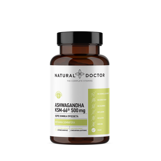 Natural Doctor - Ashwagandha KSM-66 500mg 60 Capsules - ALTERhubs The Wellness Store