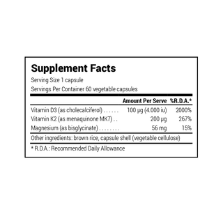 Natural Doctor - Complete D3, K2 & Magnesium 60 Capsules - ALTERhubs The Wellness Store