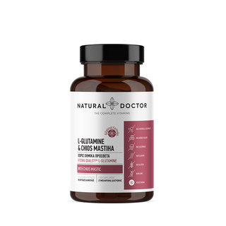 Natural Doctor - L-Glutamine & Chios mastiha 90 Capsules - ALTERhubs The Wellness Store