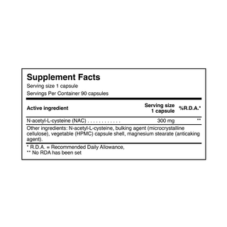 Natural Doctor - NAC 300 mg 90 Capsules - ALTERhubs The Wellness Store