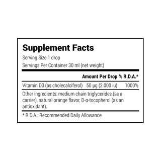 Natural Doctor - Pure D3 2000IU 30ml - ALTERhubs The Wellness Store