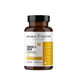 Natural Doctor - Turmeric & Ginger 60 Capsules - ALTERhubs The Wellness Store