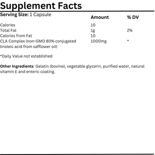 Natural Vitamins - CLA 1000 Max Complex 60 Capsules - ALTERhubs - The Wellness Store