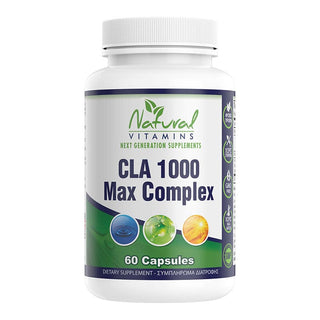 Natural Vitamins - CLA 1000 Max Complex 60 Capsules - ALTERhubs The Wellness Store