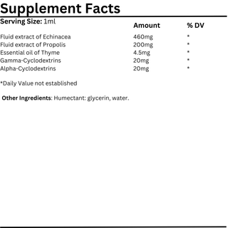 Natural Vitamins - Echinachia Natural Complex 50ml - ALTERhubs - The Wellness Store