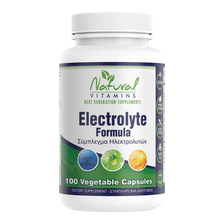 Natural Vitamins - Electrolyte Formula 50/100 Capsules - ALTERhubs - The Wellness Store