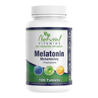 Natural Vitamins - Melatonin 1mg 100/200 Tablets - ALTERhubs - The Wellness Store