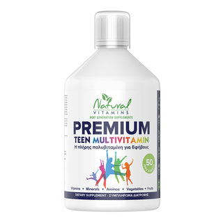 Natural Vitamins - Premium Teen Multivitamin 500ml - ALTERhubs The Wellness Store