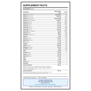Natural Vitamins - Premium Teen Multivitamin 500ml - ALTERhubs The Wellness Store