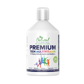 Natural Vitamins - Premium Teen Multivitamin 500ml - ALTERhubs The Wellness Store