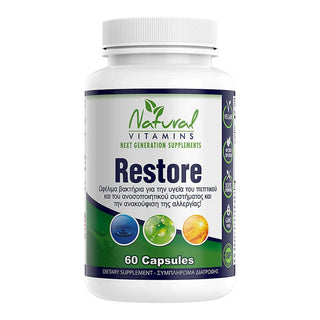 Natural Vitamins - Restore 30/60 Capsules - ALTERhubs - The Wellness Store