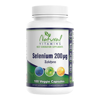 Natural Vitamins - Selenium 200mcg 100 Capsules - ALTERhubs The Wellness Store