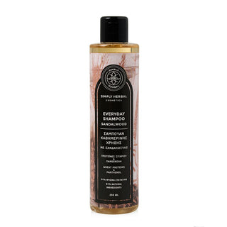 Simply Herbal - Everyday Shampoo Sandalwood 250ml - ALTERhubs The Wellness Store