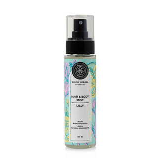 Simply Herbal - Hair and Body Mist Lilly 100ml - ALTERhubs - The Wellness Store