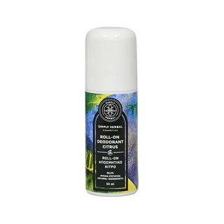 Simply Herbal - Roll-On Deodorant Citrus 50ml - ALTERhubs The Wellness Store