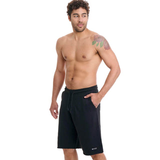 Walk - Cotton Long Shorts Black - ALTERhubs The Wellness Store