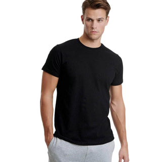 Walk - Cotton T-Shirt Black - ALTERhubs The Wellness Store