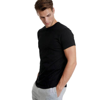 Walk - Cotton T-Shirt Black - ALTERhubs The Wellness Store